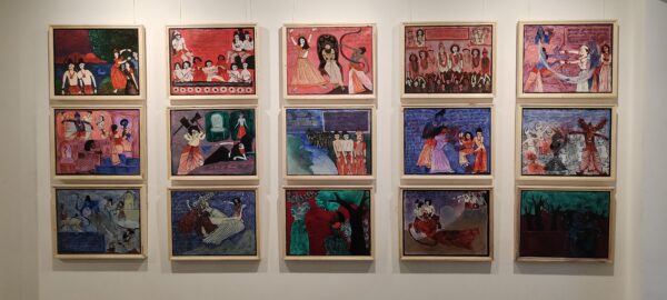 Ramayana 28 Meghanath Vadh 45X60 cm Acrylic on Canvas - Image 6